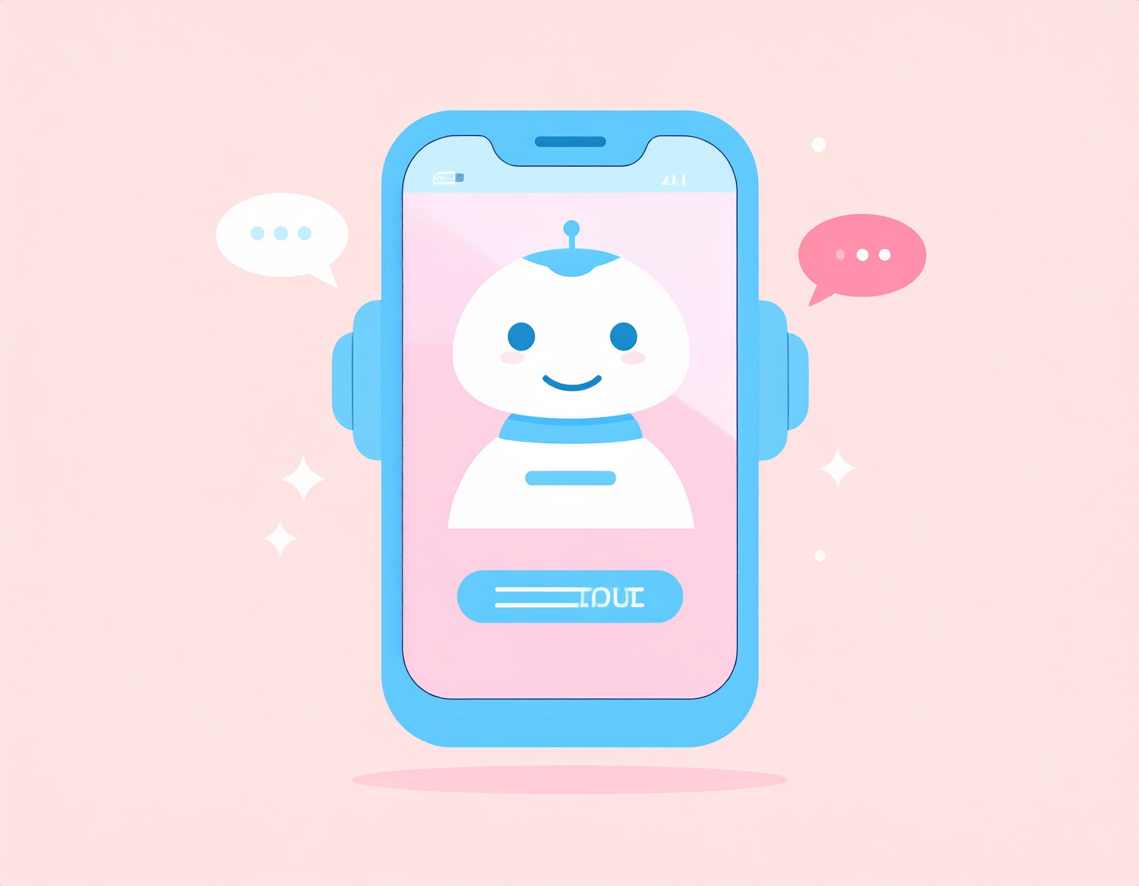 AIチャットボットの検索画面