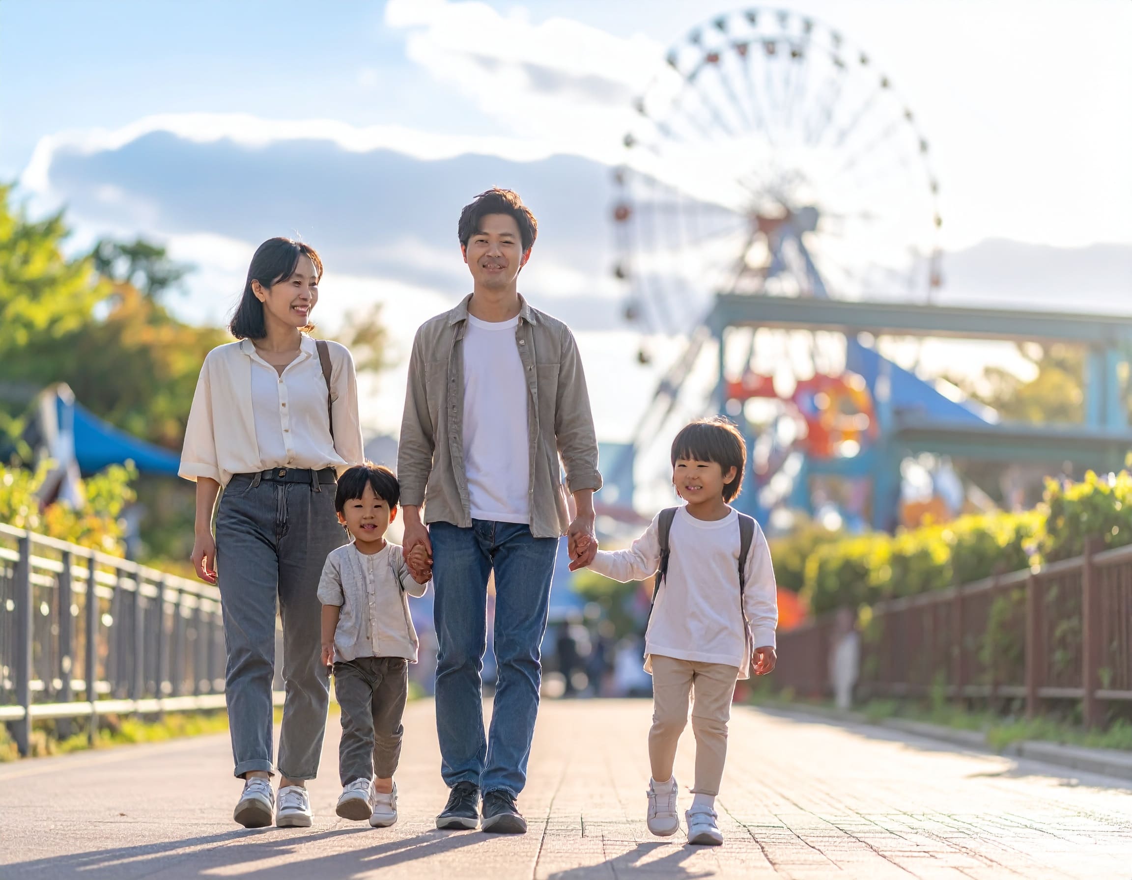 テーマパークのコスパの良い家族旅行