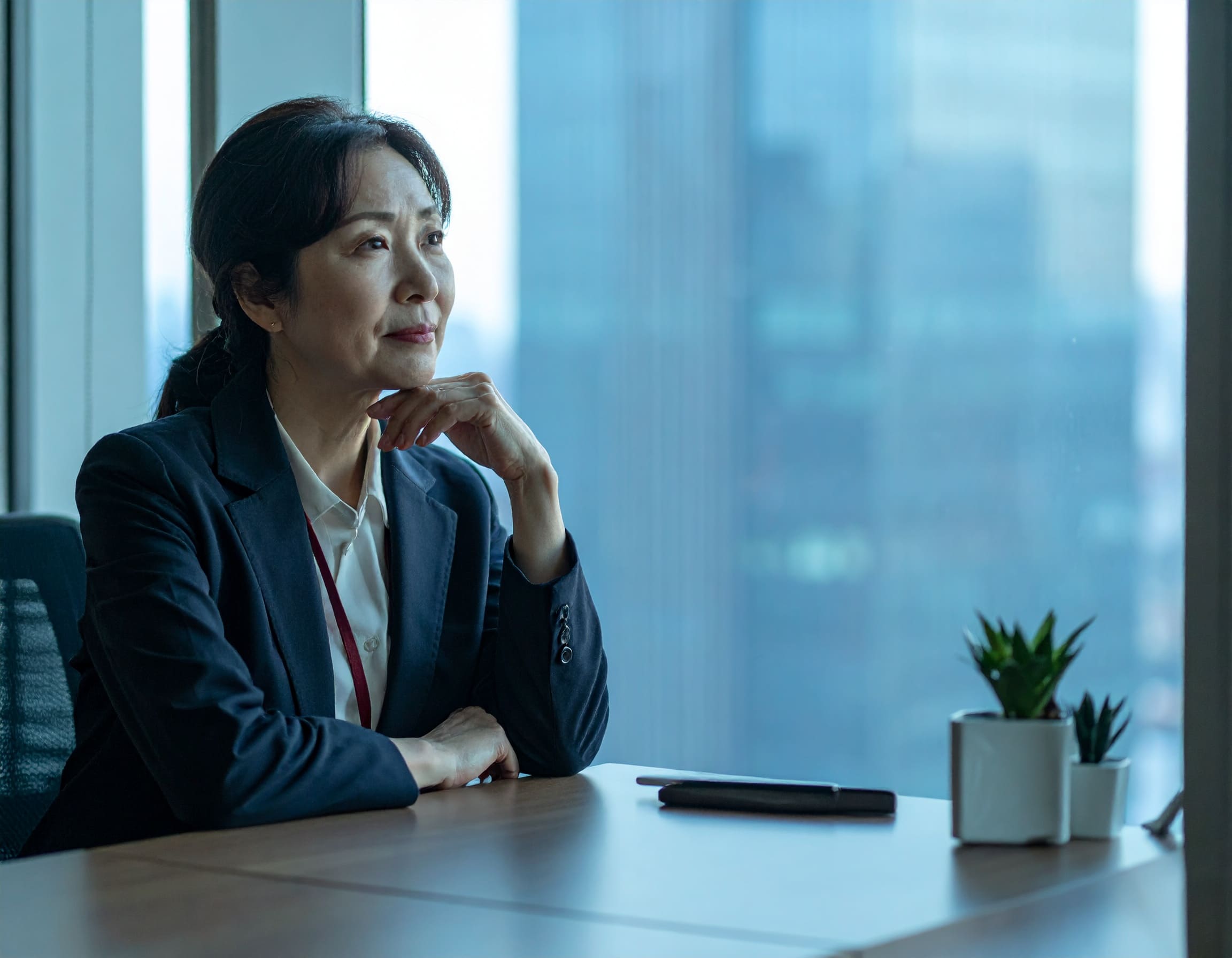 考え込む女性